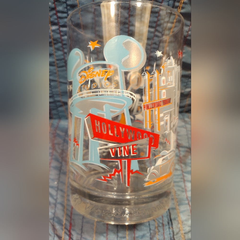 Disney World 25th Anniversary Glass